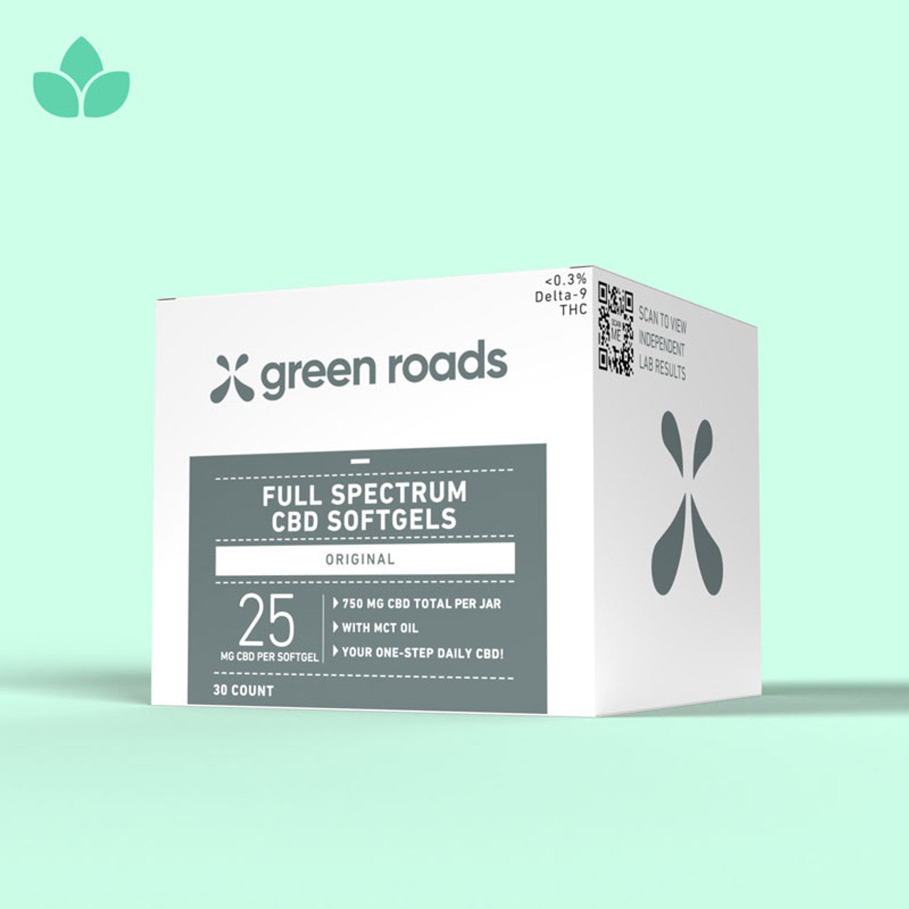 * NEW! - Green Roads - 25mg Full Spectrum CBD Softgels - 30ct