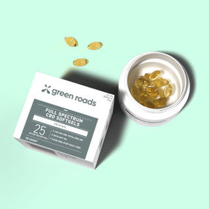 Green Roads - 25mg Full Spectrum CBD Softgels - 30ct - Curious Rick's Hemporium