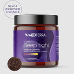 * Medterra - NEW - Sleep Tight 25mg CBD Sleep Gummies with l-theanine to help promote relaxation - 30 count