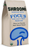 Shroomi Mental Performance Mushroom Coffee - Peru La Florida Half Decaf Roast - 12oz bag - NEW!