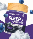 *Simple Leaf - NEW - Blueberry Dreams - THC+CBD+CBN Indica Enhanced Sleep Gummies - 30 count