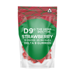 * The Hemp Doctor - 25mg Hemp Derived Delta-9 THC Infused Gummies - STRAWBERRY - GRAPE or WATERMELON - - 10pk (20 servings)
