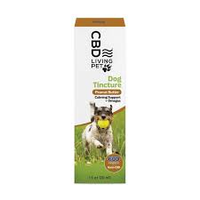 CBD Living - CBD Dog Calming Tincture - 600mg Broad Spectrum Nano-CBD - THC Free - 1oz